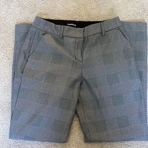 Womens Express Patterned Dress Pants